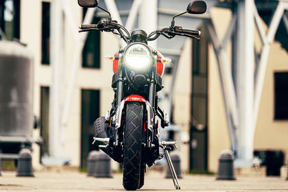 Yamaha XSR125 Front View Yamaha XSR125 Front View