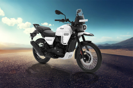 Yezdi Adventure Glacier White THL