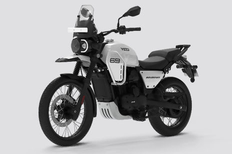 Yezdi Adventure Gloss White Tubeless Yezdi Adventure Gloss White Tubeless