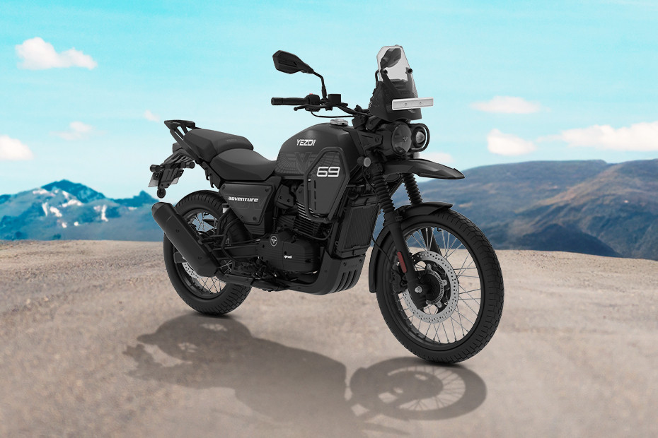 Yezdi Adventure Tornado Black THL On road Price, Specifications