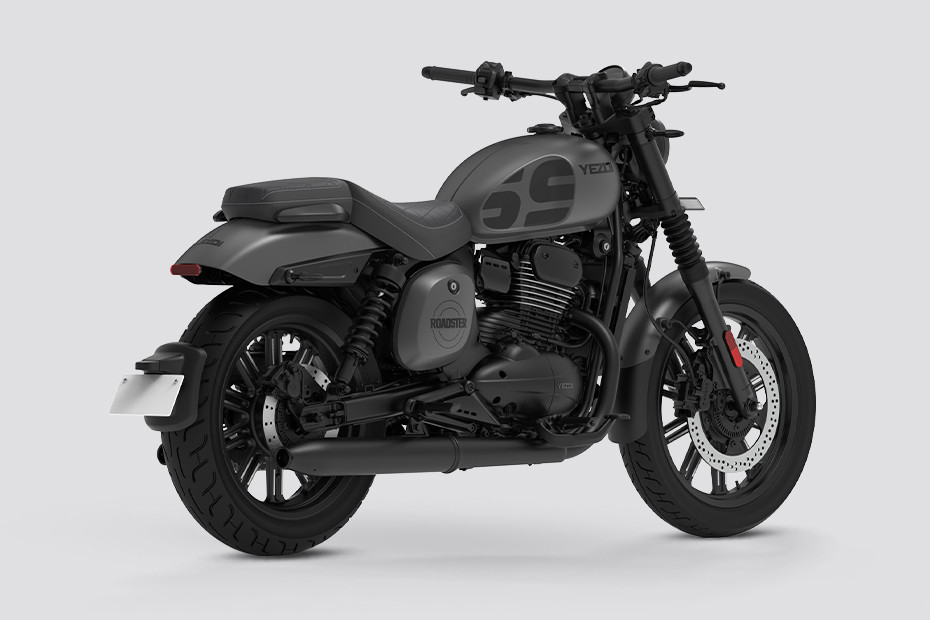 New Yezdi Roadster Bike back view
