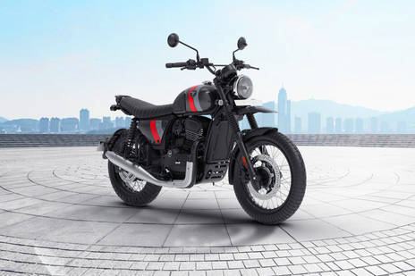 Yezdi Scrambler Single Tone - Bold Black