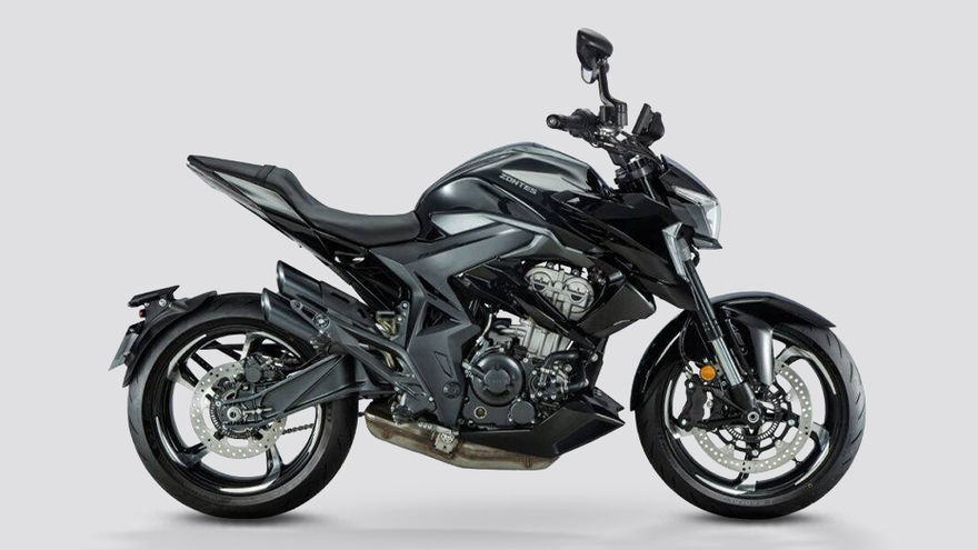 Zontes 350R Side Profile View (Right)