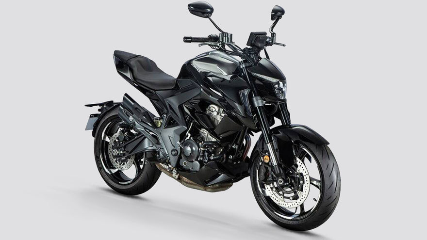 Zontes 350R Front Right Quarter View