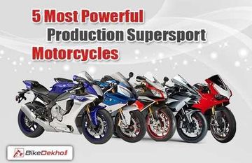 5 Most Powerful Production Superbikes 5 Most Powerful Production Superbikes