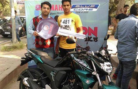 Yamaha organised DUthon in association with Delhi University