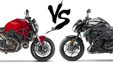 Can Ducati Monster 821 take down Kawasaki Z800? Can Ducati Monster 821 take down Kawasaki Z800?