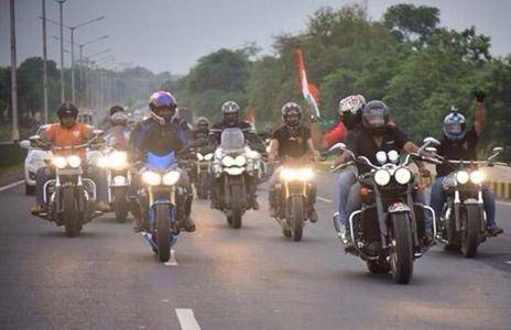 Triumph Celebrates 68th Independence Day with ‘Ride for Freedom’