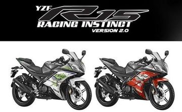 Yamaha Launches New Shades for YZF-R15 Ver 2.0 and SZ-RR Ver 2.0 Yamaha Launches New Shades for YZF-R15 Ver 2.0 and SZ-RR Ver 2.0