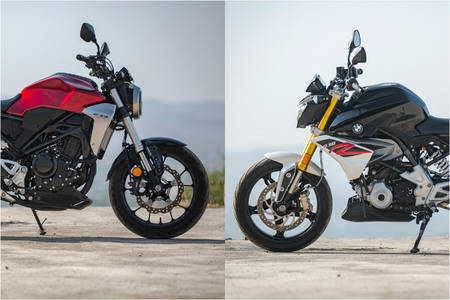  Honda CB300R vs BMW G 310 R: Real-world Acceleration, Braking & Mileage Compared