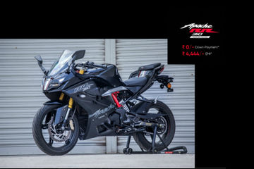 TVS Apache RR 310 Now Available With Zero Down Payment TVS Apache RR 310 Now Available With Zero Down Payment