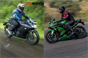 New Suzuki Gixxer SF 250 Vs Used Kawasaki Ninja 300: Which One To Buy? New Suzuki Gixxer SF 250 Vs Used Kawasaki Ninja 300: Which One To Buy?