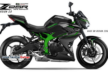 ZX-25R Based Naked Kawasaki Z25R Rendered ZX-25R Based Naked Kawasaki Z25R Rendered
