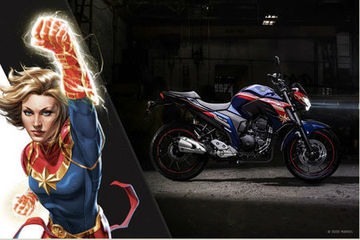 Marvel At These Yamaha FZ25 Superhero-themed Editions