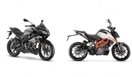  2021 Aprilia Tuono 125 vs KTM 125 Duke: Photo Comparison