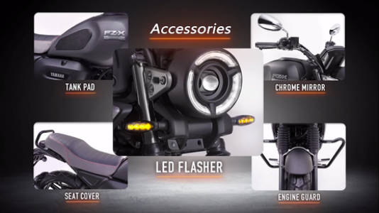 Yamaha FZ-X Official Accessories Price List Revealed