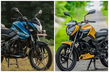 TVS Raider vs Bajaj Pulsar NS125: Image Comparison 