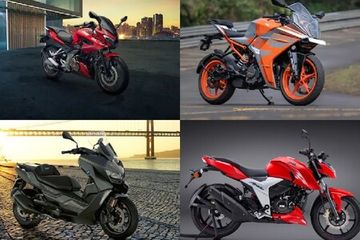Two-wheelers Launched In October 2021: 2022 TVS Apache RTR 160 4V, Bajaj Pulsar F250, 2021 KTM RC 200 And More Two-wheelers Launched In October 2021: 2022 TVS Apache RTR 160 4V, Bajaj Pulsar F250, 2021 KTM RC 200 And More