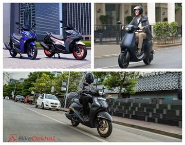 Top 5 Scooters To Consider This Diwali: Ola S1, Yamaha Aerox 155, TVS NTorq 125 Race XP And More Top 5 Scooters To Consider This Diwali: Ola S1, Yamaha Aerox 155, TVS NTorq 125 Race XP And More