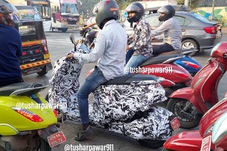 Bigger, More Powerful Bajaj Chetak Electric Scooter Spied