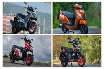 Top Scooter Launches Of 2021: TVS NTorq 125 Race XP, Yamaha Aerox 155, TVS Jupiter 125 & More!