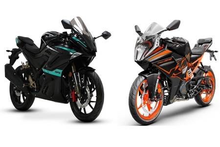 KTM RC 125 vs Sinnis GPX 125: Photo Comparison