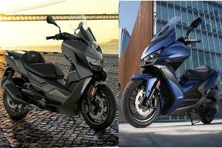 Kymco Xciting S400 vs. BMW C400 GT: Photo Comparison