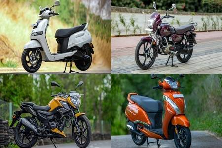  TVS Two-Wheeler Sales: December 2021