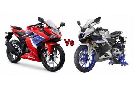 Honda CBR150R Vs Yamaha R15 V4: Photo Comparison