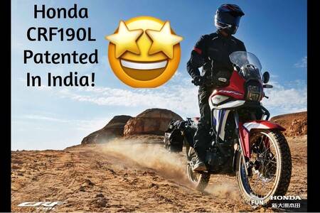 Honda CRF190L Patented In India: Hero XPulse 200 4V Rival Incoming?