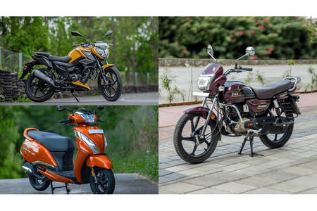 TVS Two-Wheeler Price List: March 2022