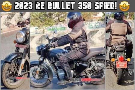 2023 Royal Enfield Bullet 350 Spied Testing