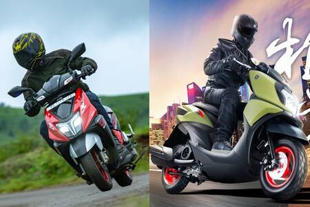 Yamaha Force X vs TVS NTorq 125: Photo Comparison 