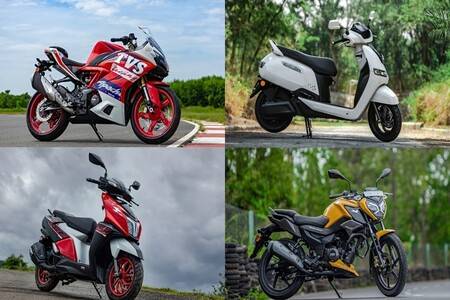 TVS Two-Wheeler Price List: April 2022