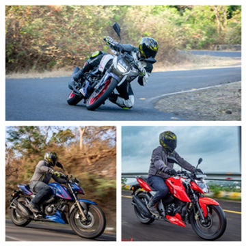 TVS Apache RTR 165 RP vs Apache RTR 160 4V vs Apache RTR 200 4V: Performance Comparison TVS Apache RTR 165 RP vs Apache RTR 160 4V vs Apache RTR 200 4V: Performance Comparison