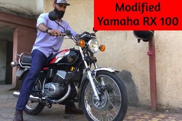 This Modified Yamaha RX100 Rocks A 200cc Twin Cylinder Engine This Modified Yamaha RX100 Rocks A 200cc Twin Cylinder Engine