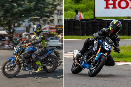 Honda Hornet 2.0 Race Bike VS Stock Bike In 7 Pics 