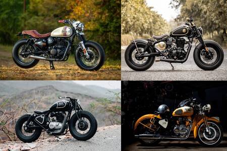 Four New Royal Enfield Classic 350 Customs Showcased Across India