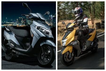 Haojue Tiger Shark VX125 vs TVS NTorq 125: Image Comparison 