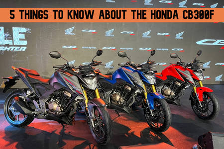 New Honda CB300F: Top Five Facts