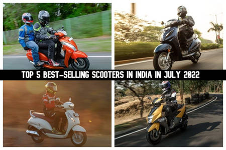 Top 5 Best-selling Scooters In India In July 2022: Honda Activa, TVS Jupiter & More