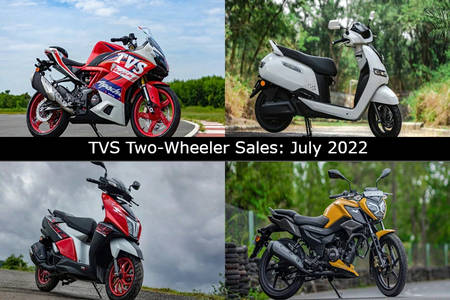 TVS Two-Wheeler Sales For July: Apache, Jupiter Range And More