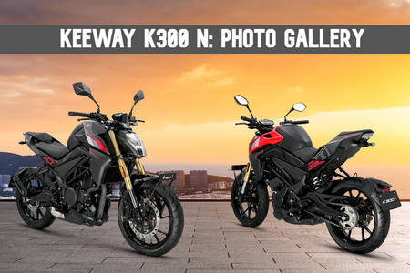 The Keeway K300 N Detailed In 6 Images