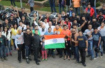 Triumph Ride for Freedom Celebrates India's 70 Years of Independence Triumph Ride for Freedom Celebrates India's 70 Years of Independence