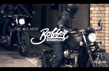 All-New Triumph Bonneville Bobber Unveiled All-New Triumph Bonneville Bobber Unveiled