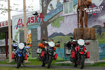 Arctic To Antarctic Circle: Epic Bajaj Dominar Polar Odyssey Flagged Off