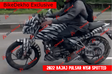 EXCLUSIVE: Upcoming 2022 Bajaj Pulsar N150 Spotted On Test Again