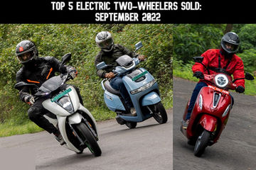 Top 5 Electric Two-wheelers Sold In September 2022: Ather 450X, Okinawa Praise Pro And More Top 5 Electric Two-wheelers Sold In September 2022: Ather 450X, Okinawa Praise Pro And More