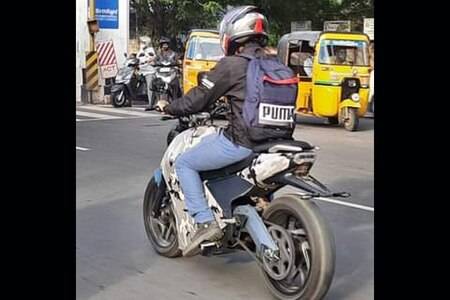 Heavily Camouflaged Raptee Electric Bike Spied