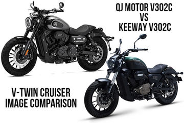 QJ Motor SRV 300 vs Keeway V302C: Image Comparison QJ Motor SRV 300 vs Keeway V302C: Image Comparison